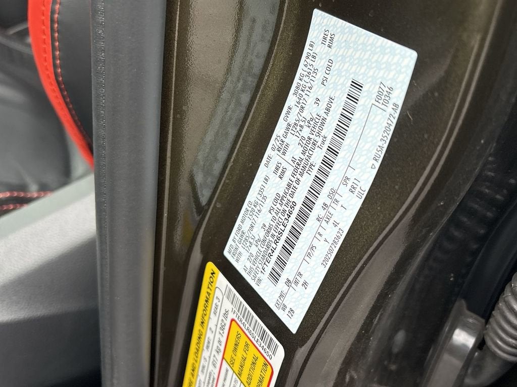 2025 Ford Ranger Raptor