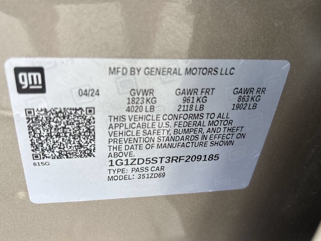 2024 Chevrolet Malibu 1LT