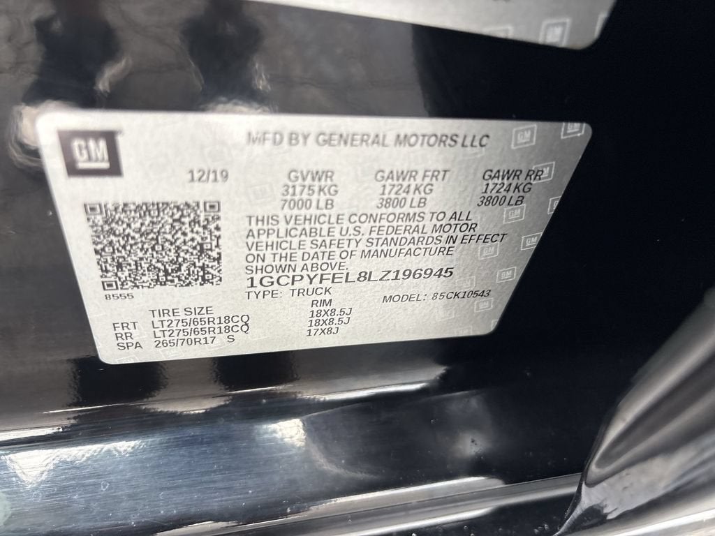 2020 Chevrolet Silverado 1500 LT Trail Boss