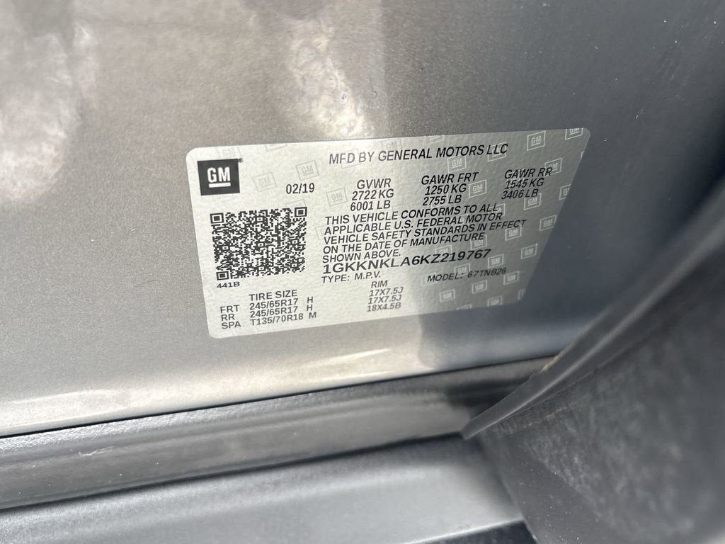 2019 GMC Acadia SLE