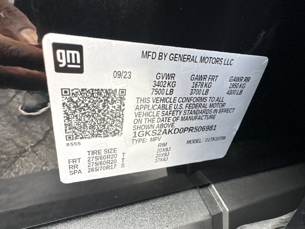2023 GMC Yukon SLE