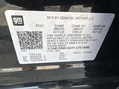 2023 Chevrolet Traverse High Country