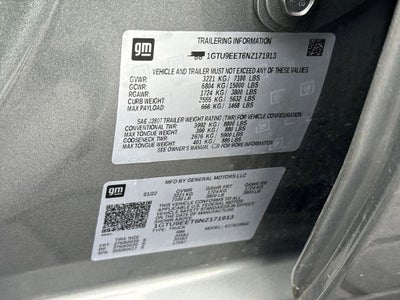 2022 GMC Sierra 1500 Limited AT4