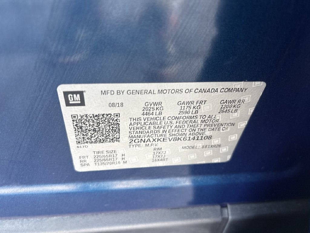 2019 Chevrolet Equinox LT