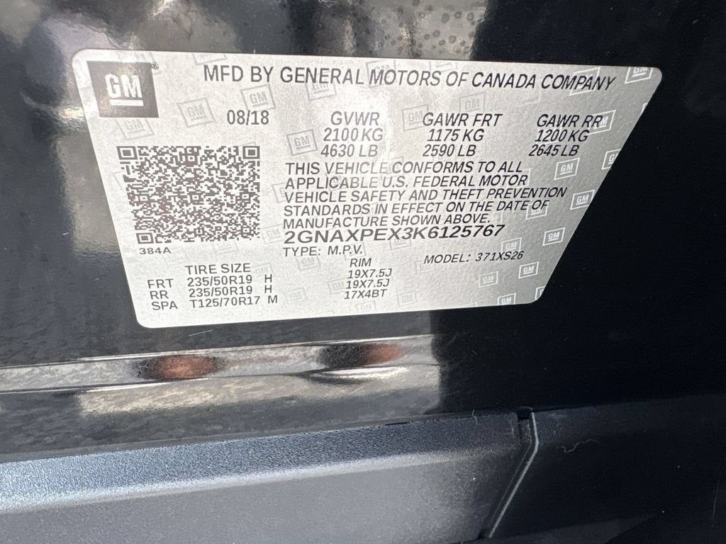 2019 Chevrolet Equinox Premier