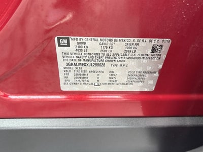 2018 GMC Terrain SLE