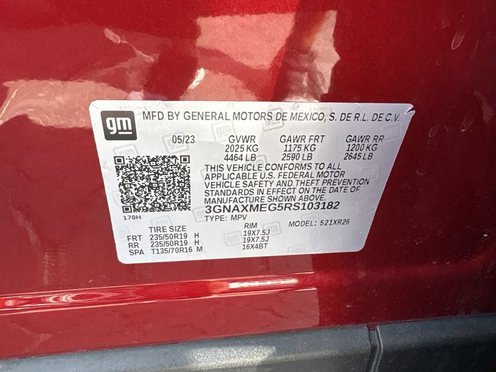 2024 Chevrolet Equinox RS