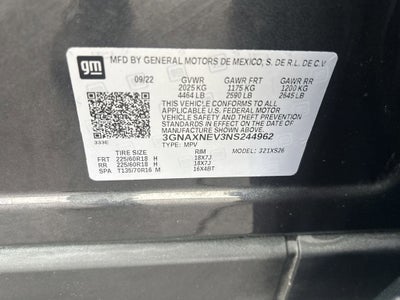 2022 Chevrolet Equinox Premier