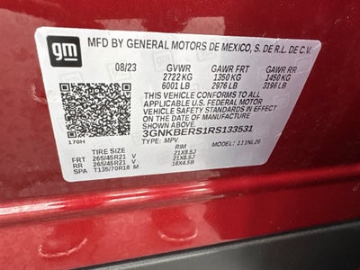 2024 Chevrolet Blazer RS