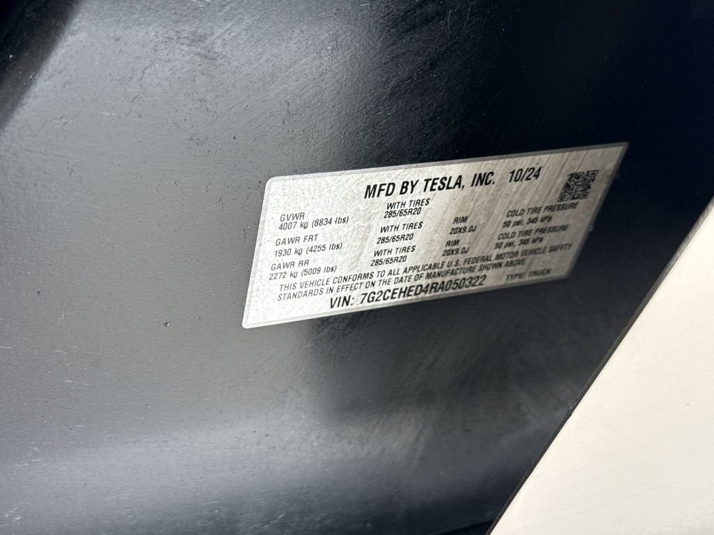 2024 Tesla Cybertruck All-Wheel Drive