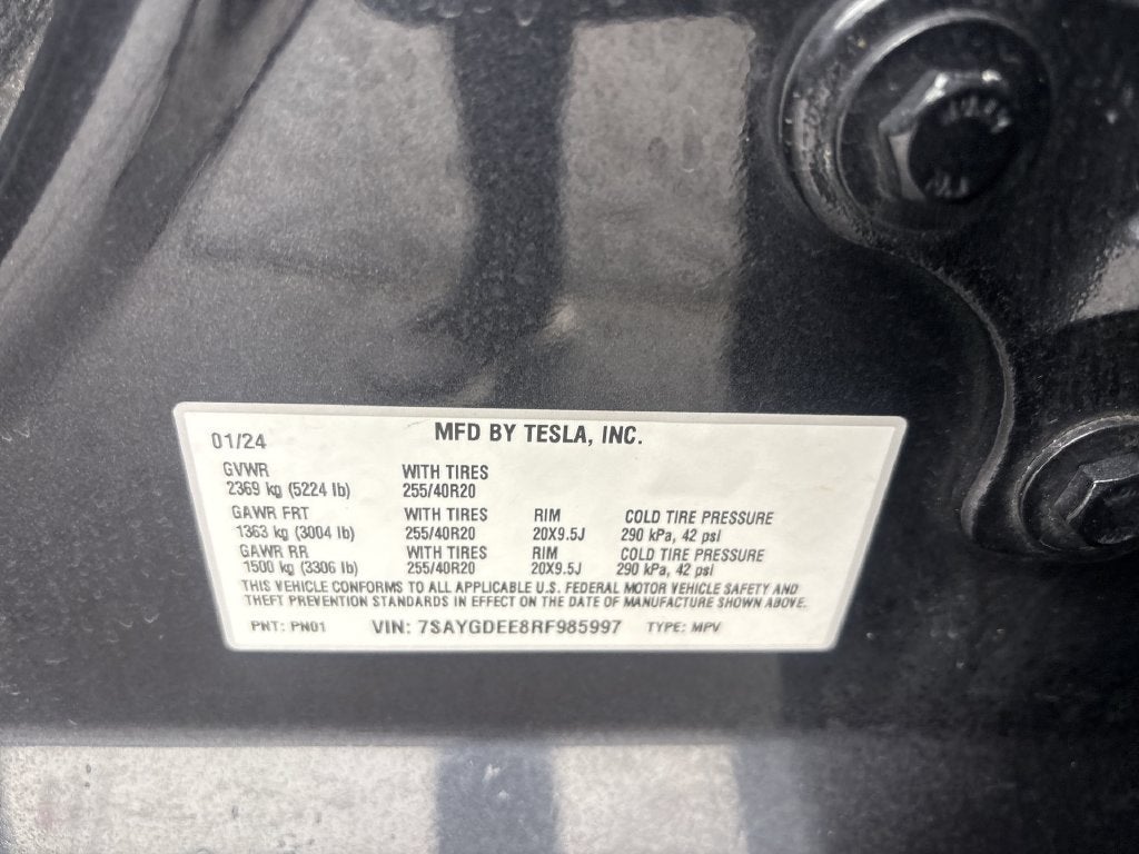 2024 Tesla Model Y Long Range