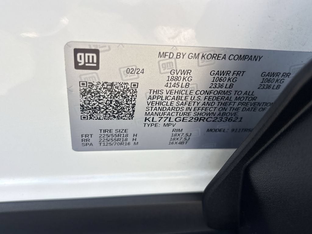 2024 Chevrolet Trax 1RS