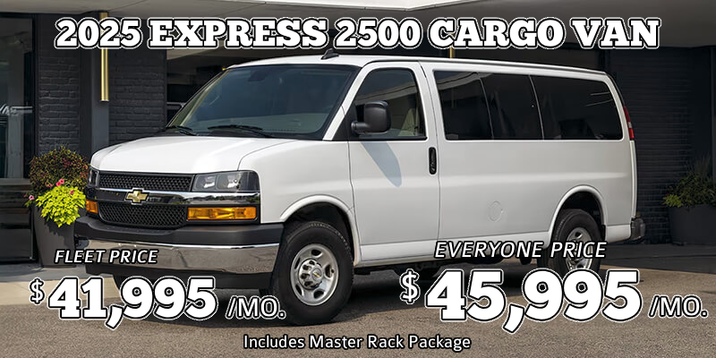 2025 Express 2500 Cargo Van