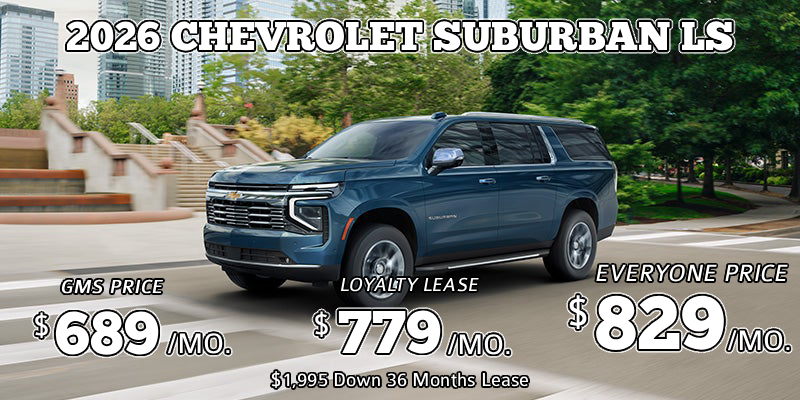 2026 CHEVROLET Suburban LS