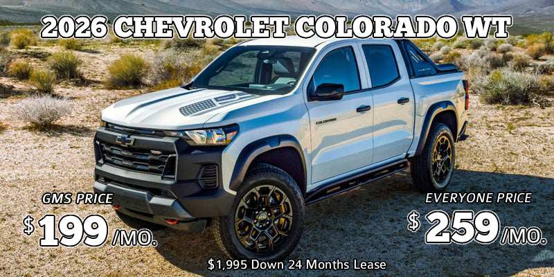 2026 
CHEVROLET Colorado WT