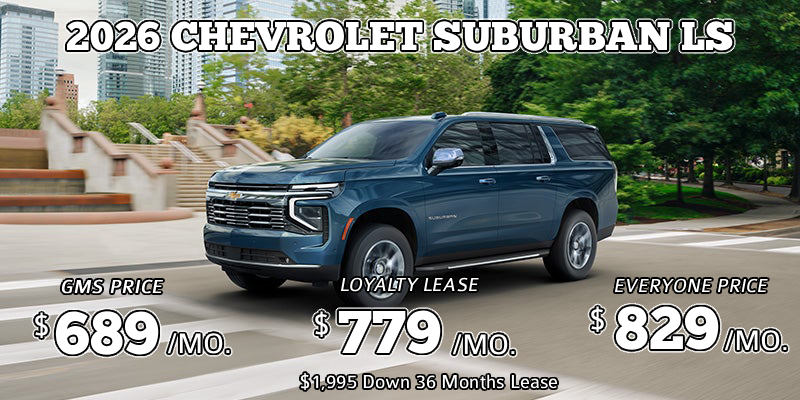 2026 CHEVROLET Suburban LS